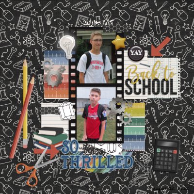Yay, Back to School  So Thrilled!