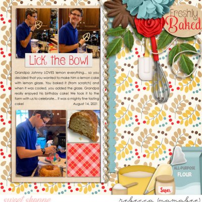 Making a Cake