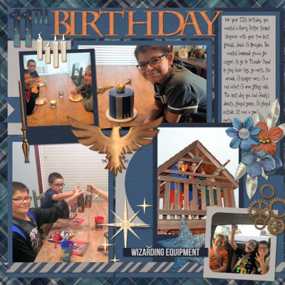 11th Birthday Page 1