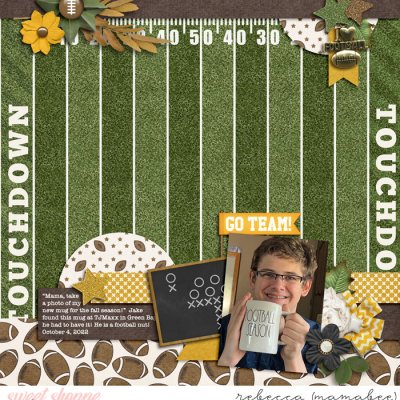 Football mug