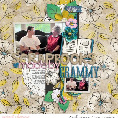 Scrapbooks made by grammy