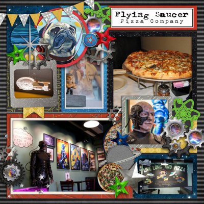 Flying Saucer PIzza A