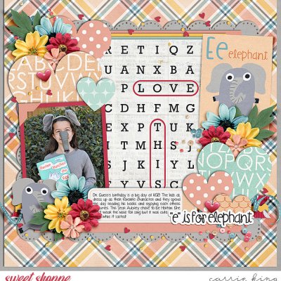 E is for Elephant