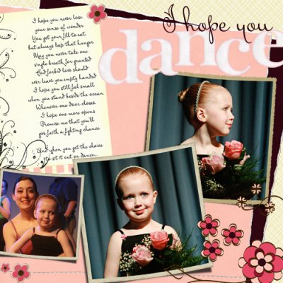 I hope you dance