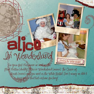 Alice in Wonderland and The White Rabbit
