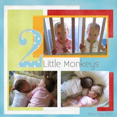 Two Little Monkeys