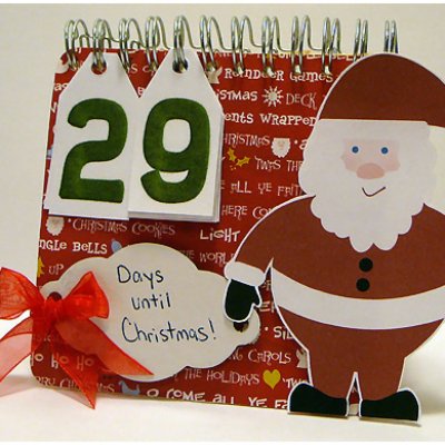 Hybrid Christmas countdown calendar