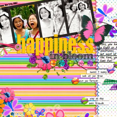 Happiness in Bloom