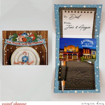 Restaurant Gift Card Holder