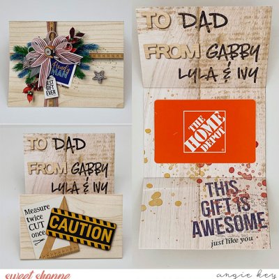 Handy Man Gift Card Holder