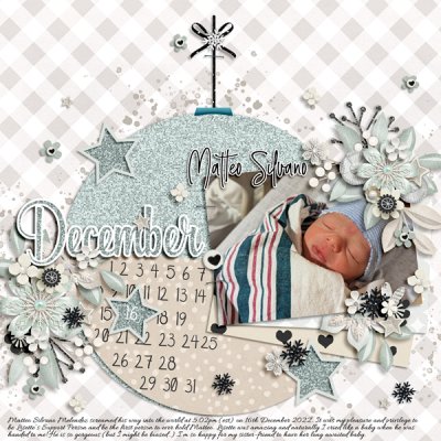 This & That - December 22 - 3b - Welcome Baby Matteo