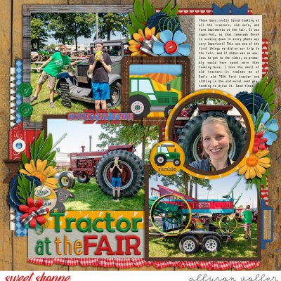 Tractors at the Fair