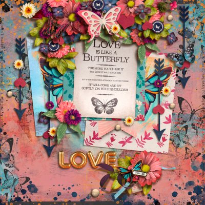 Love is like a butterfly