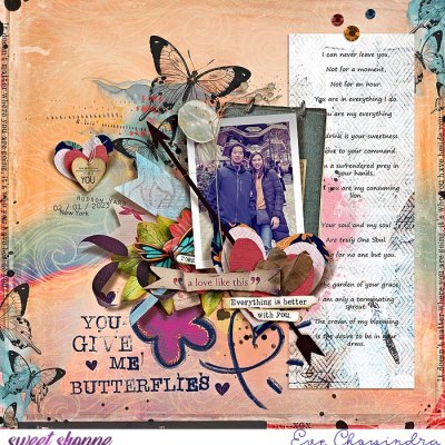 you give me butterflies