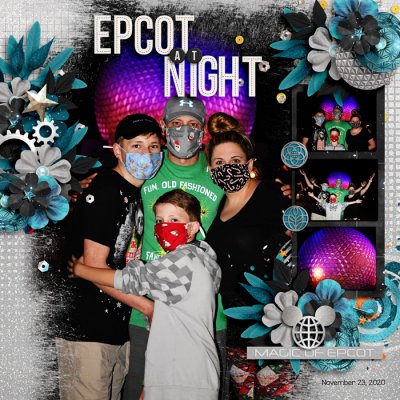 Epcot at Night 2020