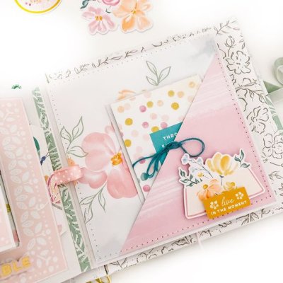 17th birthday challenge - scrapbook paper ideas