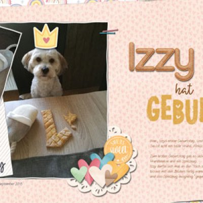 Izzys first birthday