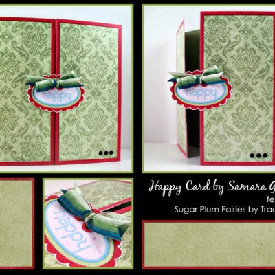 {Hybrid} Happy Christmas Card