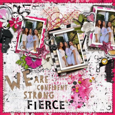 CONFIDENT, STRONG, FIERCE