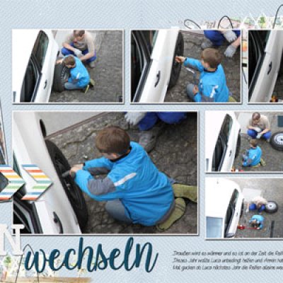 change tires