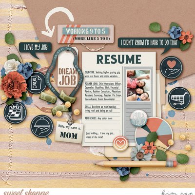 Mom Resume