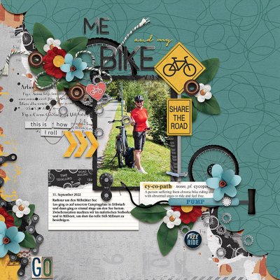 Happy hobby: cycling