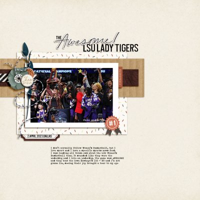 This & That - April 23 - 7b -  LSU Lady Tigers