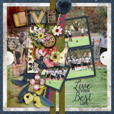Live Your Best Life Football