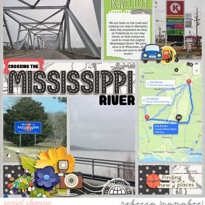 Crossing the Mississippi River
