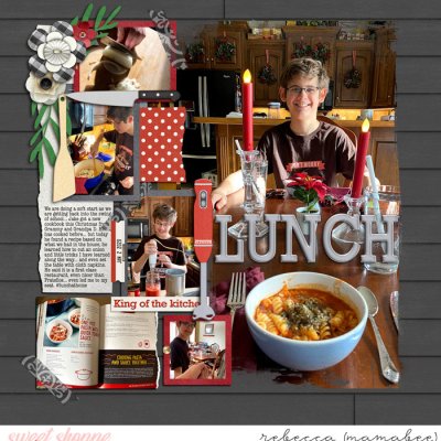 Making lunch