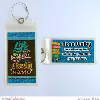 Journey Luggage Tag