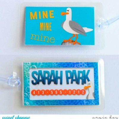 Mine! Luggage Tag
