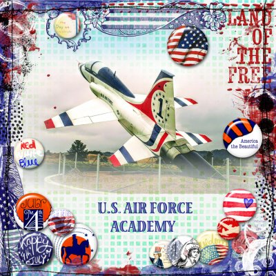 Red White and Blue Borders and Flairs