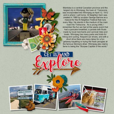 Summer Scrap-a-thon_July 3 - Summer Getaway Flashback: Home