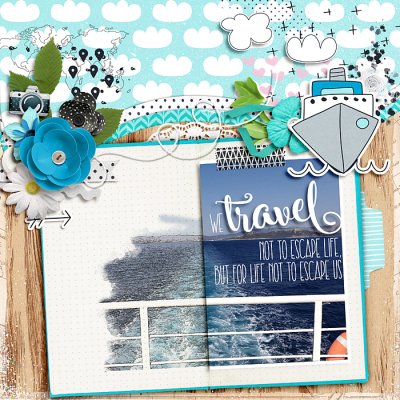 We travel
