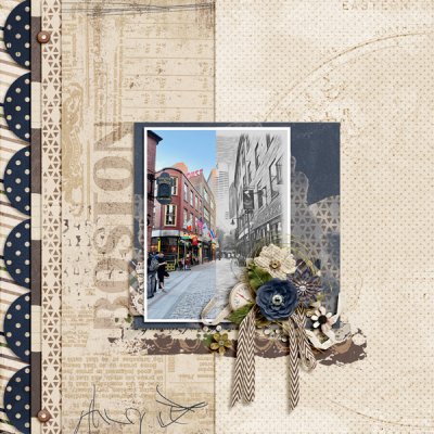 Boston Sketch (Two Sides)