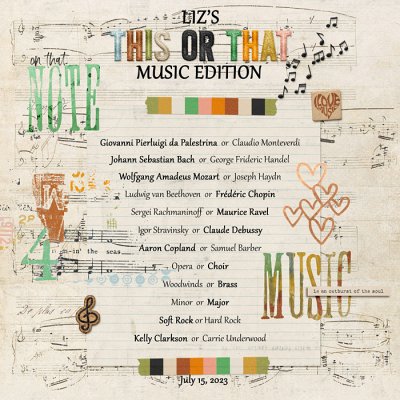 This or That Music Edition