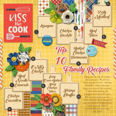 Top 10 Family Recipes