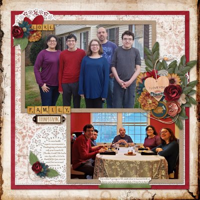Family Thanksgiving, Bingo Recipe
