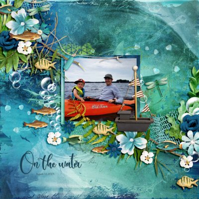 On the water