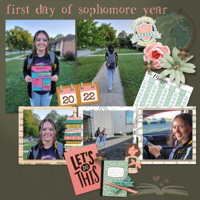 First Day of Sophomore Year