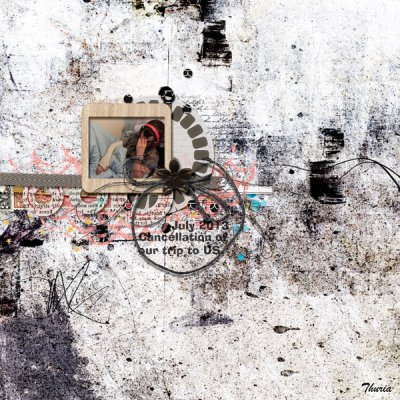 Scrap-A-Thon - Challenge 23 - Crual summer