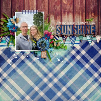Somedays you have to bring your own sunshine