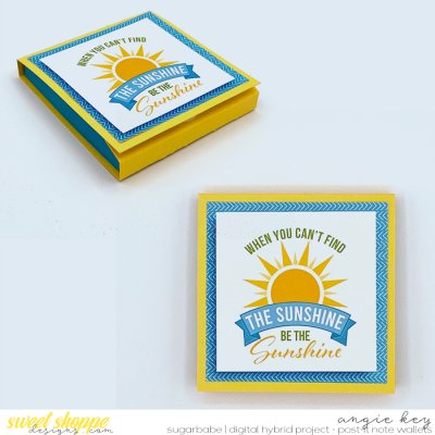 Sunshine Post-It Wallet