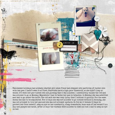 Scrap-a-thon Aug 16 - Cruel Summer : Operatie Fleur