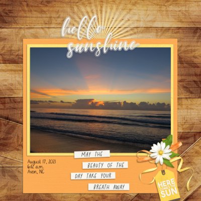 hello sunshine