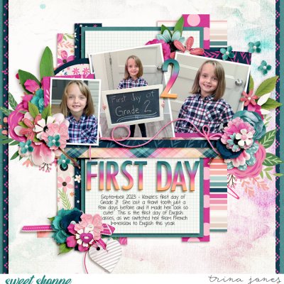 First day Grade 2