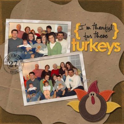 Thankful for these turkeys
