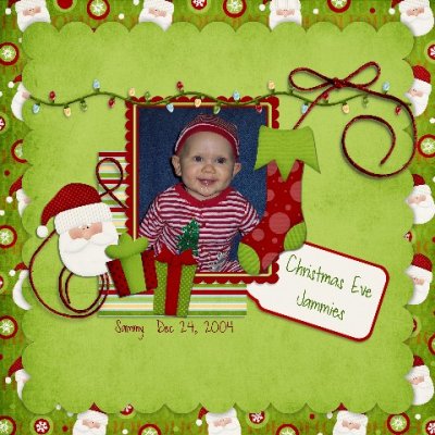 Sam's Christmas Eve Jammies