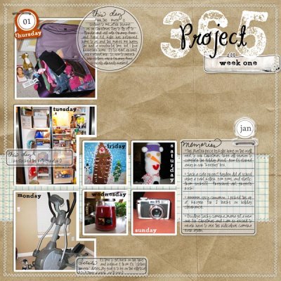 Project 365: Week One